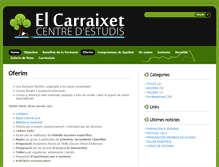Tablet Screenshot of elcarraixet.com